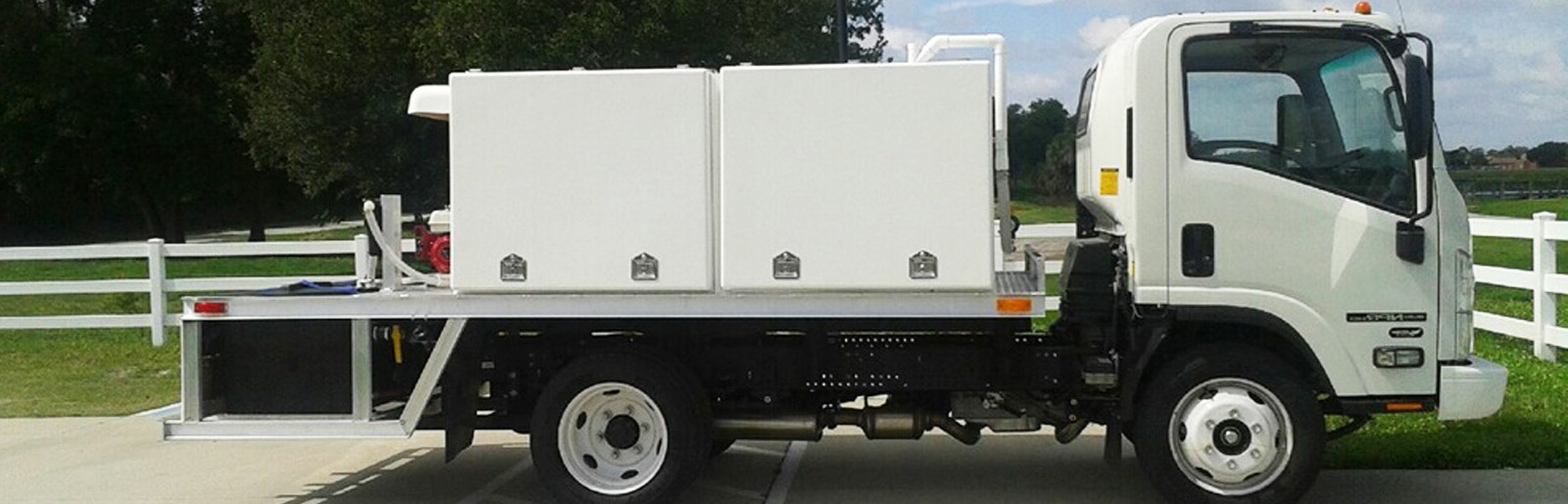 Custommade Lawn Spray and Pest Control Trucks Neelco Industries